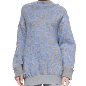 Acne Studios Mist Animal Print Sweater